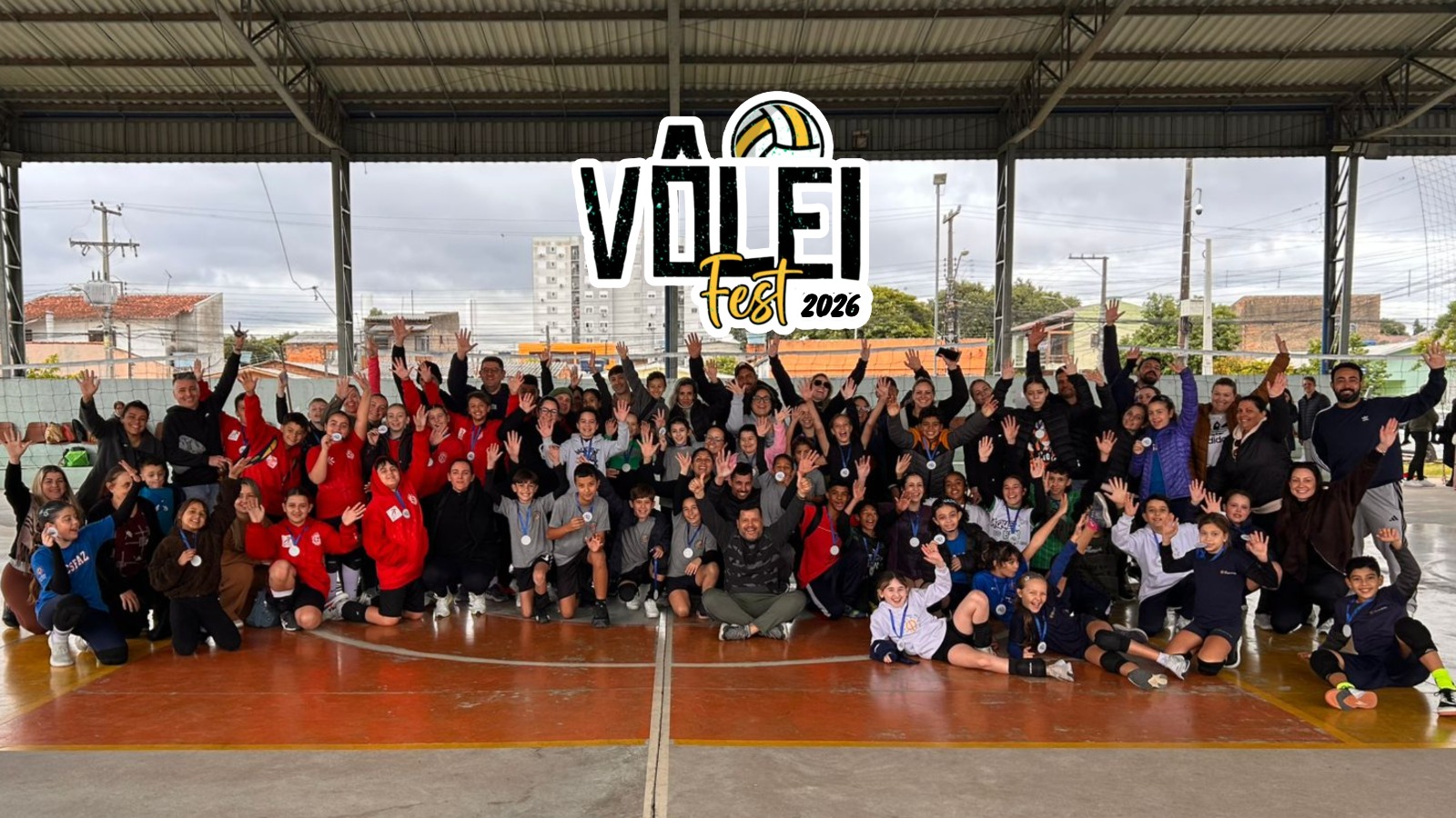 Vôlei Fest 2026 na Praça da Juventude